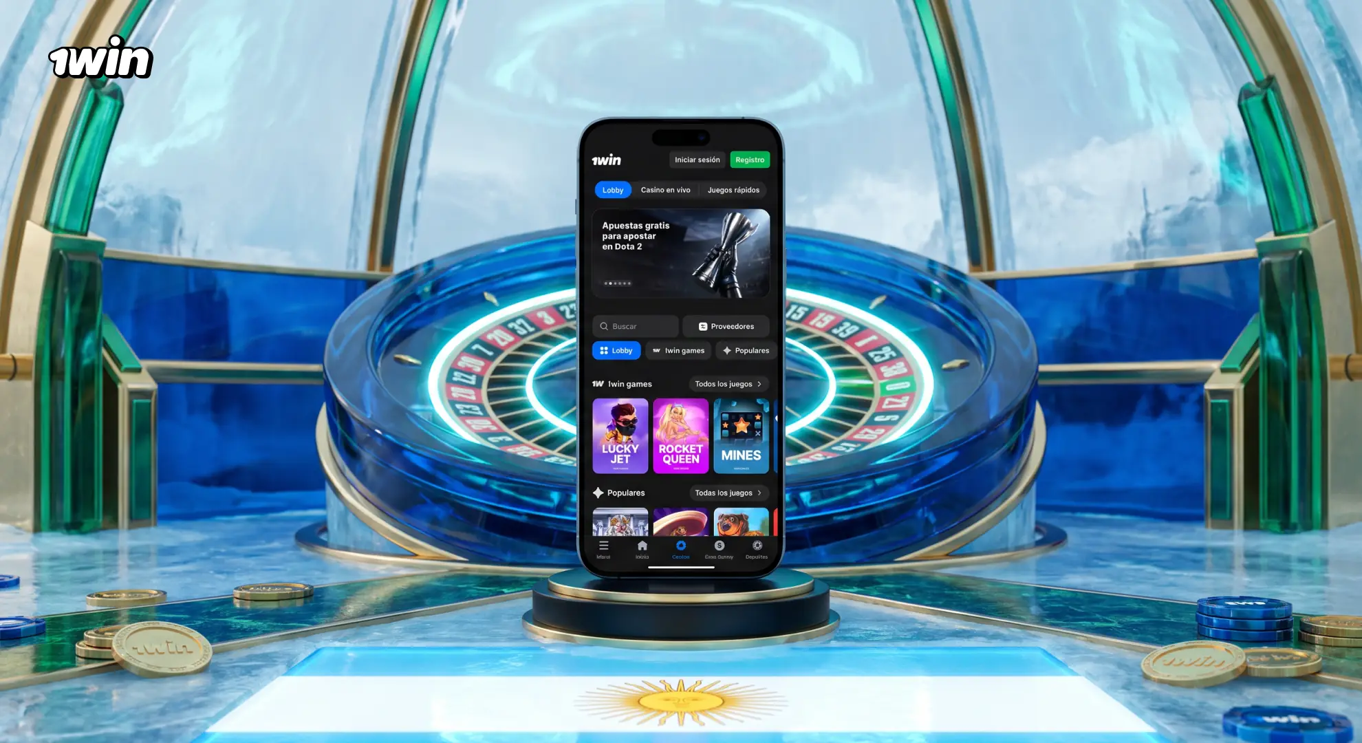Paso 4: elegir qué jugar en el casino